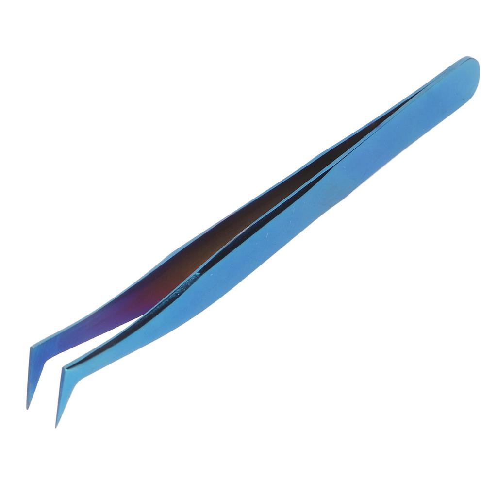 Wimpernapplikator Pinzette Edelstahl Präzise Spitze Leichtgewicht Make-up Wimpernverlängerung