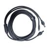 2 In 1 Satellite Power Cable for Mini 18AWG PVC Water Resistant Satellite Power Supply Extension Cable Replacement for