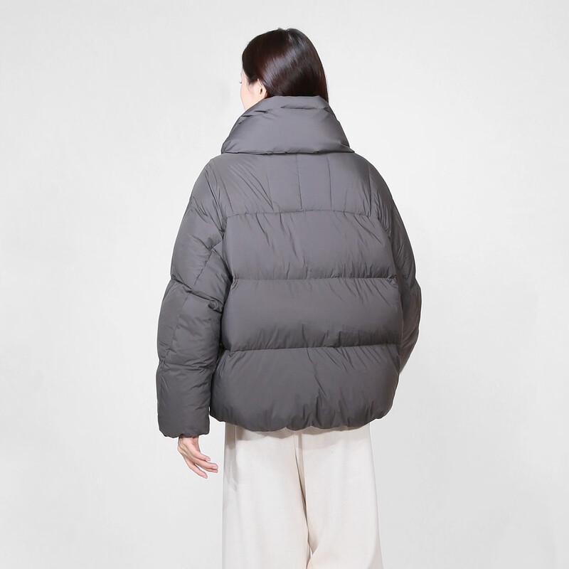 Sweet Basil Women's Stand Collar Short Goose Down Jacket