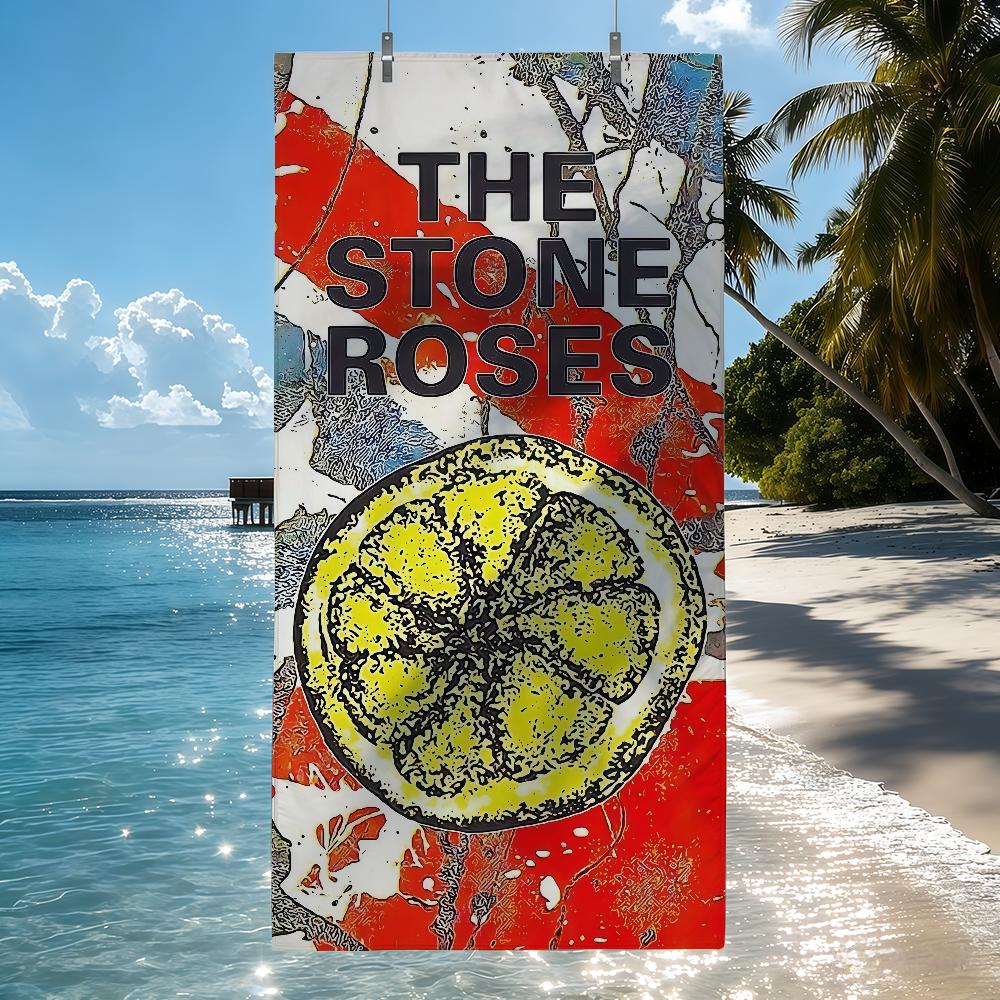 Rock Band S-Stone R-Roses Handtuch Schnelltrocknende Strandhandtücher Sind Geeignet Für Schwimmbäder Camping Yoga Und Das Fitnessstudio