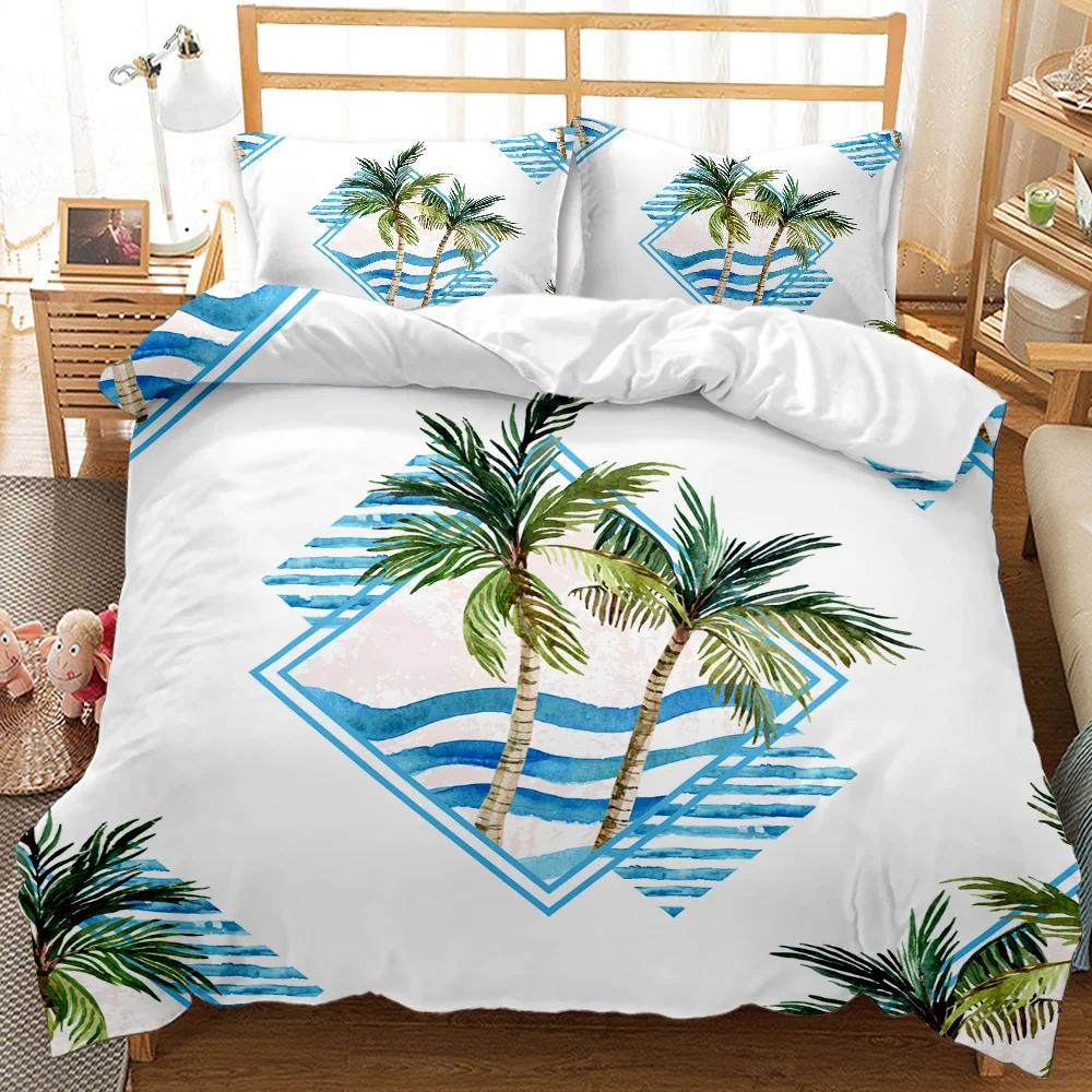 Flower Duvet Cover Set Colorful Flower Fresh Garden Botanical Twin Comforter Cover Women Flower Polyester Bedding Set Queen King