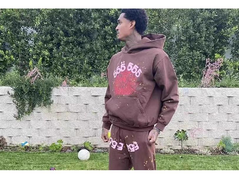 Sp5der Hoodie: Spinnennetz-Design, Unisex Trendiges Hip-Hop-Set Inspiriert von Young Thug