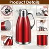 2.3L Coffee Thermal Kettle Stainless Steel Vacuum Flasks Office Thermos Bottle Insulation Tea Pot Kettle Hot Water Thermos Pot