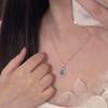 Guofeng New Chinese Gourd Pendant Necklace Women's Light Luxury Niche Design Sense Retro Elegant Personality Neck Chain Collarbone Chain