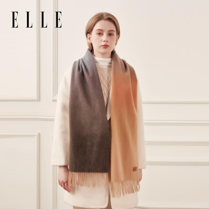 ELLE 100% Pure Wool Scarf