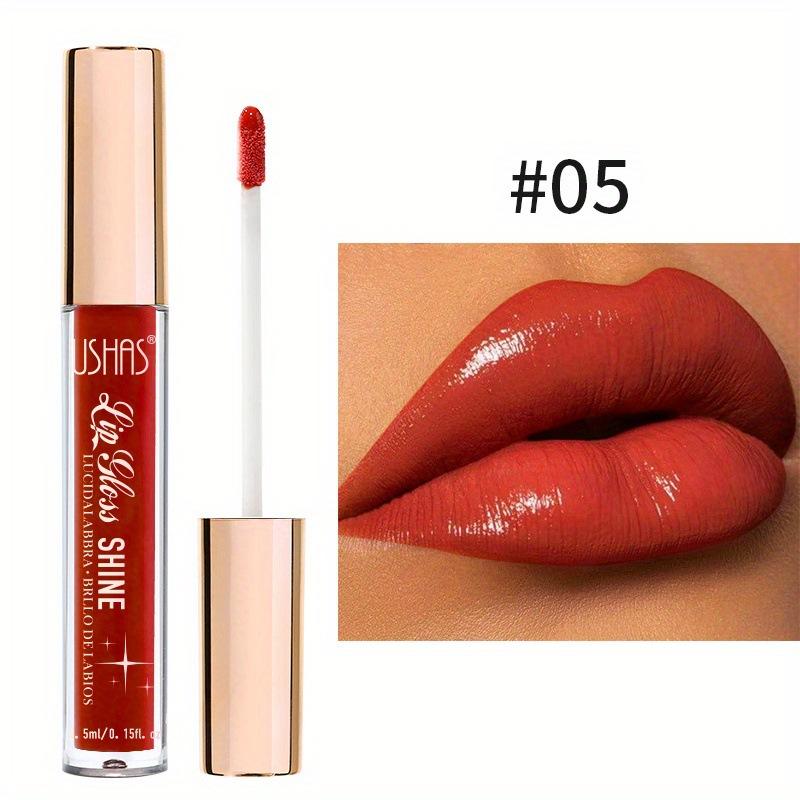 

1-piece Pearl Liquid Lipstick with Rich Pigmentation, Moisturizing and Long-lasting Lip Gloss красный