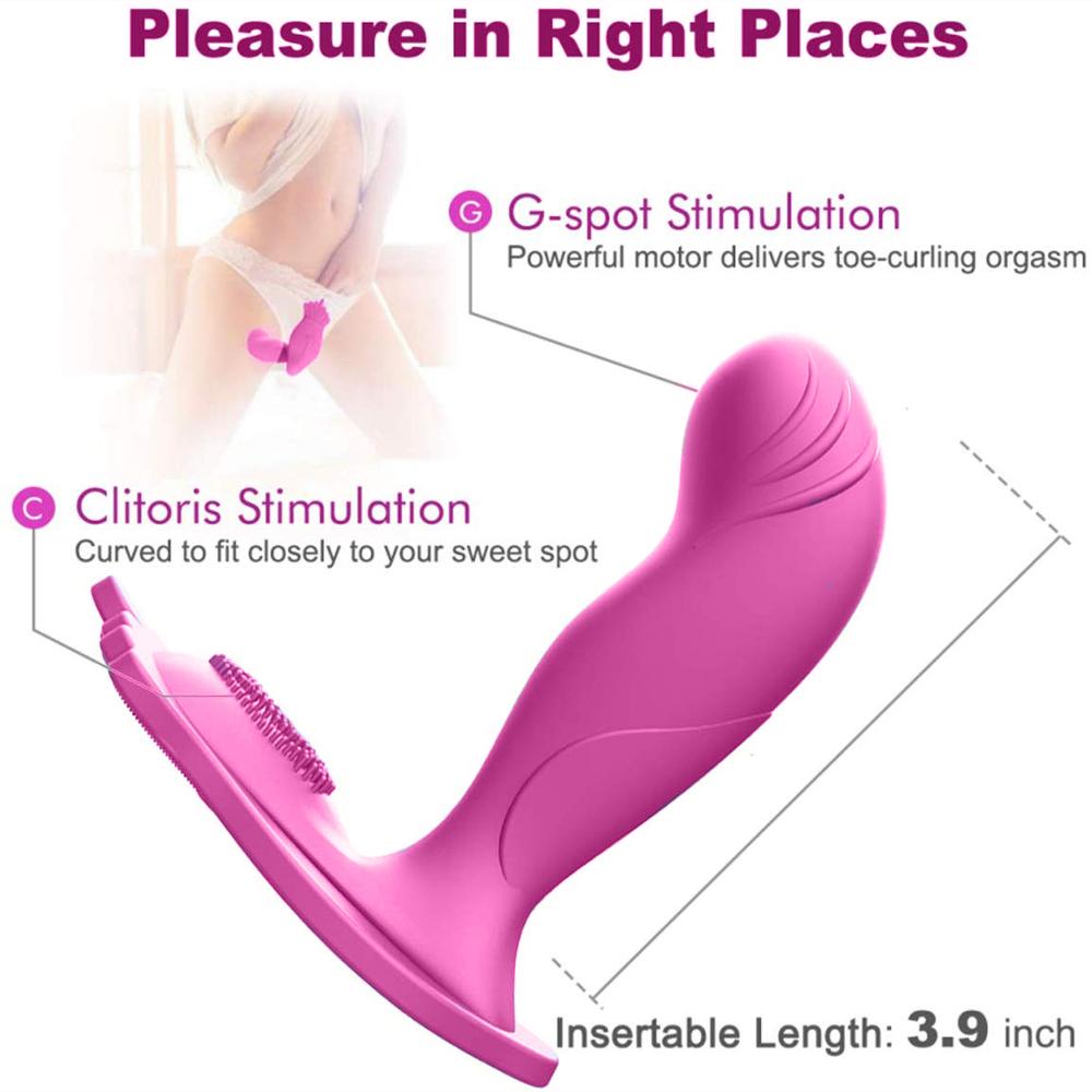 Panties Wireless Remote Control Vibrator Panties Vibrating Egg Wearable Dildos Vibrator G Spot Clitoris Sex toy for Women