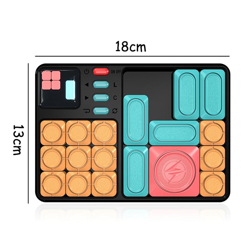Children Cartoon Animal Slide Puzzles Toys Logical Thinking Training Challenges Intellectual 3D Puzzles Sensory Game Travel Toys