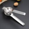 Manual Lemon Squeezer with Long Handle Stainless Steel Heavy-Duty Citrus Juicer for Lemon Lime Orange Rust-Proof Essential Kitchen Tool for