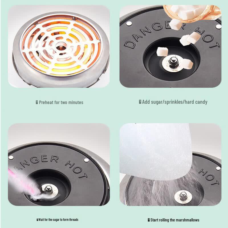 Automatic Desktop Cotton Candy Machine