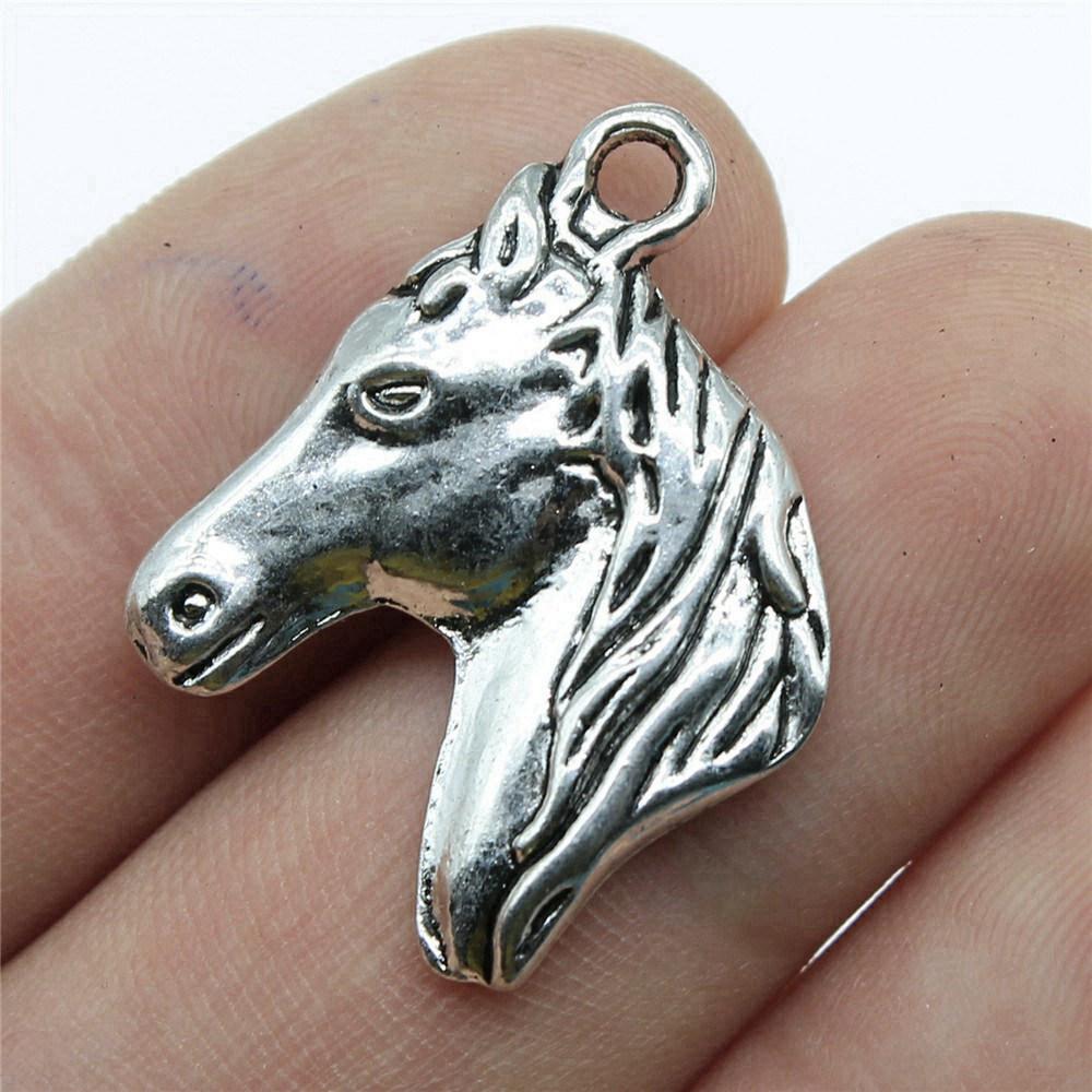 Charms Pegasus Horse Pendants Minimalist Jewelry Components QC095