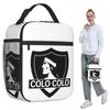 Social Y Deportivo Colo-Colo Insulated Lunch Bag for Kids School Cooler Thermal Food Box Tote Leakproof Lunch Boxes Container