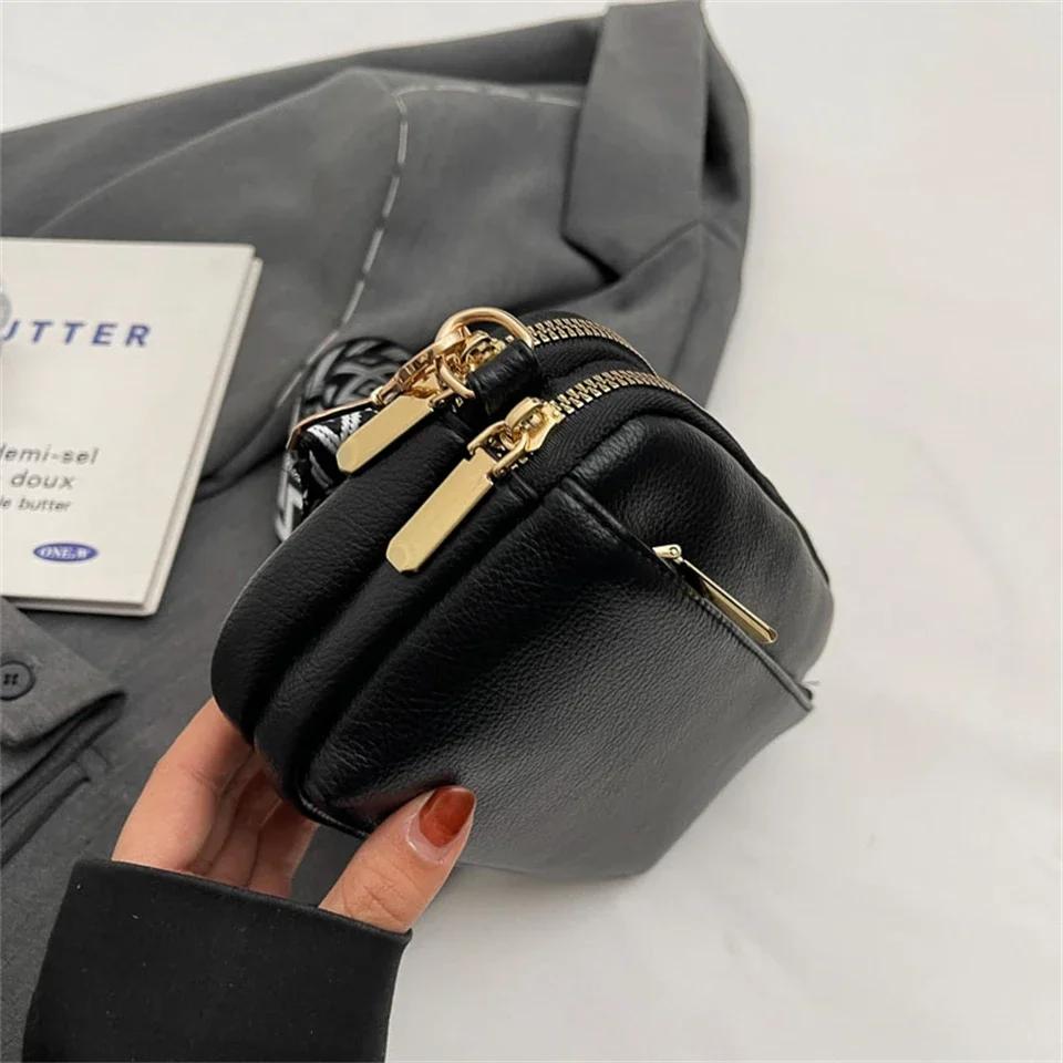 Geantă mică pătrată nouă, cu un singur umăr, pentru femei, tip crossbody, pentru comerț exterior transfrontalier, Lingi PU, geantă messenger mică versatilă