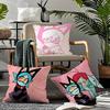 P-Psychocuties Mimi Anime Kissenbezug Komfort Sofa Bett Seidig elegant Unsichtbarer Reißverschluss Kundenspezifischer dekorativer Kissenbezug