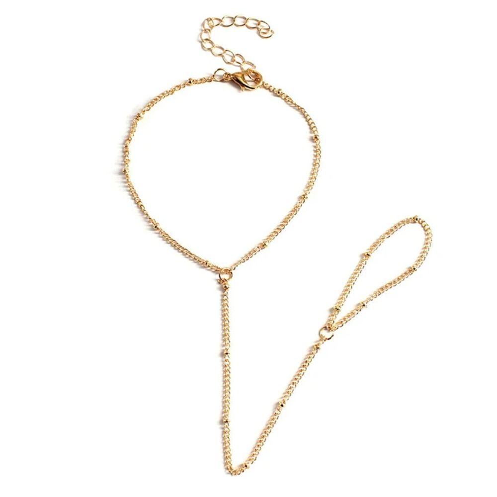 Tiny Rice Bead Chain Creative Light Luxury Bracelet New Chain Bracelet  Women