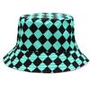Anime Demon Slayer Cap Cosplay Props Kamado Tanjirou Nezuko Καπέλο εκτύπωσης με κάδο καπέλο Sunhat Γυναικεία Καπέλα Ψαράς Αξεσουάρ Στολή