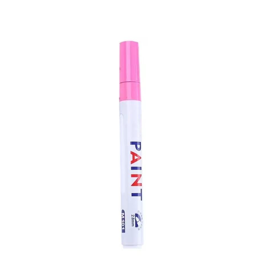Mobidea Waterproof Car Tire/Wheel Permanent Paint Marker - Multi-Color Oily Pen for Rubber Tyre Tread & Auto Rim Marking