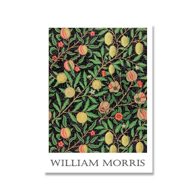Flower Illustration, Oil Painting Exhibition Museum, Wall Art, Living Room, Fruit