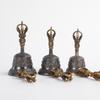 Nepal Vajra Bell & Dorje Tingsha: Bronze Practice Bell for Tibetan Buddhism Altar