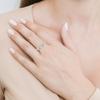 Ringe Für Frauen Zirkon Vergoldeter Ring Ringe Paar Inlay Klassischer Schmuck