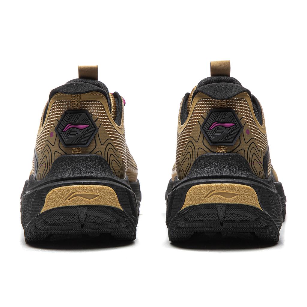 Li Ning Chuo Ye V2 Cushioning Slip Resistant Abrasion Resistant Rebound Low Top Trail Running Shoes Women's ARSW124-3