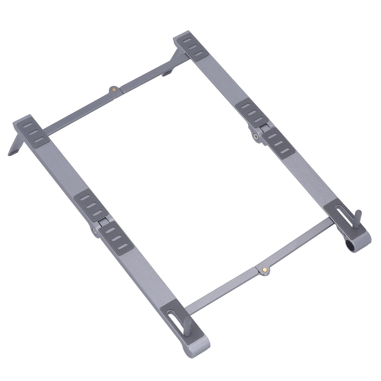 

Складная подставка для ноутбука с регулировкой высоты, противоскользящая эргономичная подставка для ноутбука и мобильного телефона серый