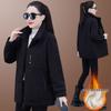 Women's Lambswool Fleece Jacket 2025: New Winter Style, Plus Velvet, Thick, Versatile, Loose-Fit, Plus Size, Stylish Top