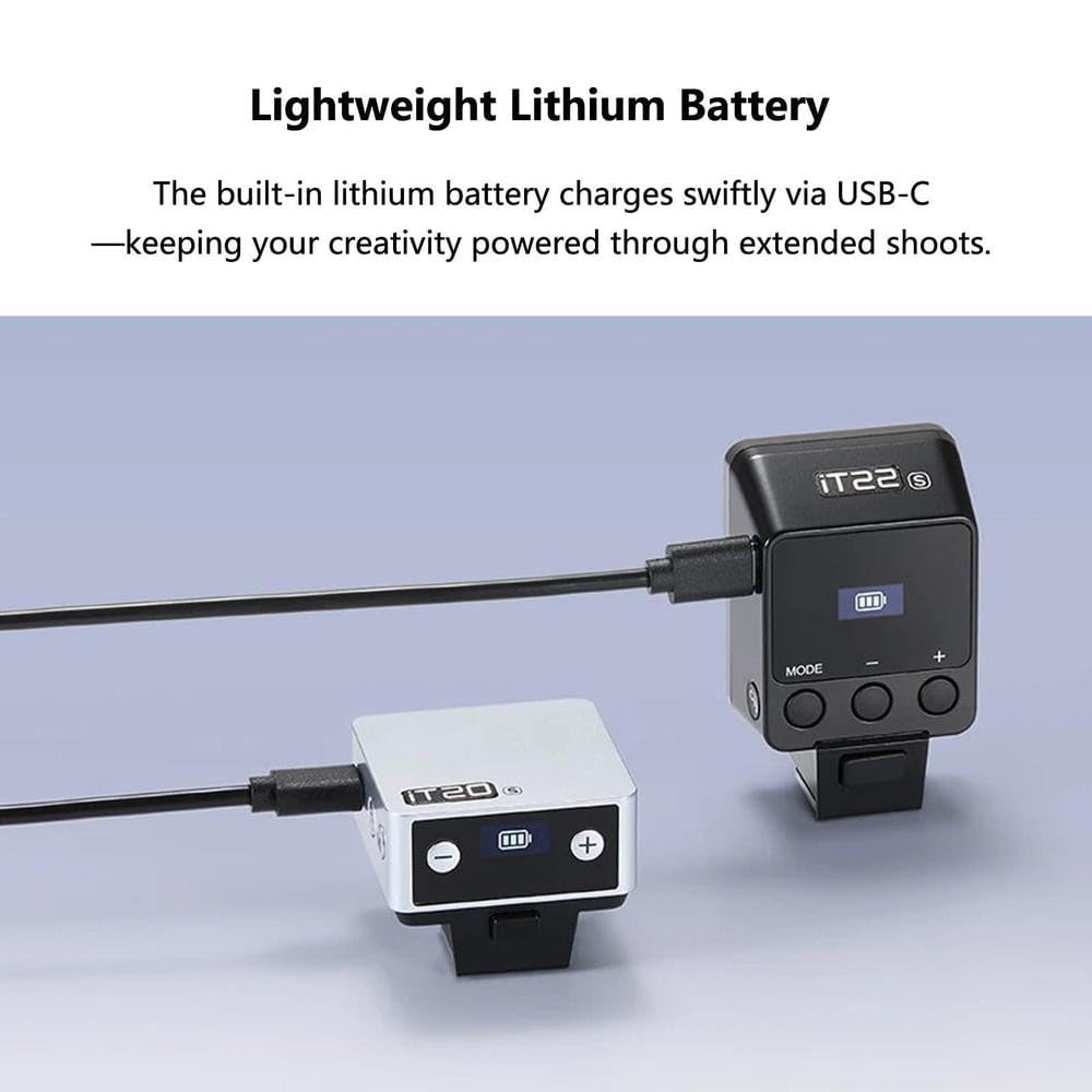 Godox IT20N Camera Flash for 45g Ultra Magnetic Second Recycle Precise Power Control Nikon, Compact, One-Touch M/TTL, Accessory, 700+ Flashes, 1.5 &