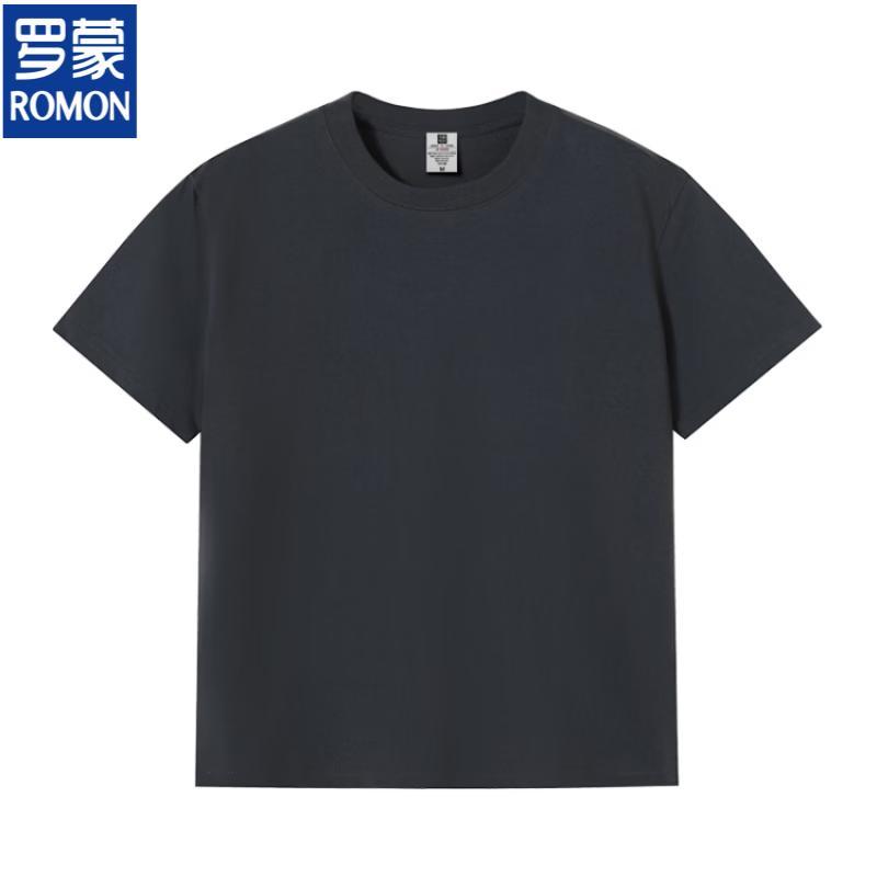 Romon 100% Cotton Short Sleeve T-Shirt for Men & Women 2XL
