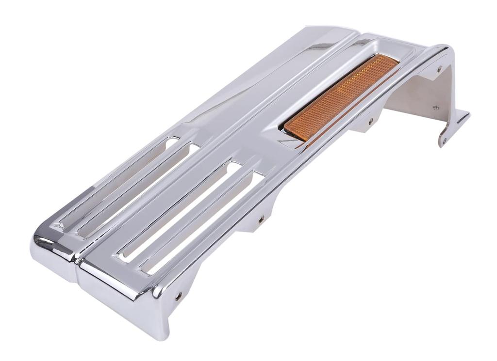 Mitsubishi Fuso 07 New Super Great Left and Right Set of Lower Steps with Double for Custom Aftermarket Chrome-Tone Reflectors, Lip, Dress-Up, Parts,