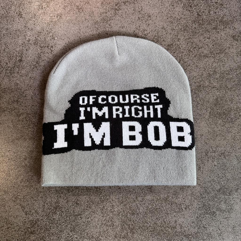 Trendy Solid Color Letter Pattern Teens Warm Casual Knitted Hat Seasons Cold