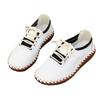 Spring Round Head Flat-soled Lace-up Shoes Fashion Single Shoes