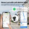 Mini GPS Tracker Device Anti-Lost Reminder for Pet Kids Bag Key Wallet Compatible IOS/ Android App Finder Locator