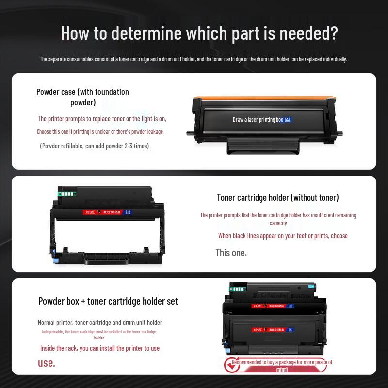 Huiwei Compatible Toner Cartridges, Drum Units & Refills for Pantum Printers