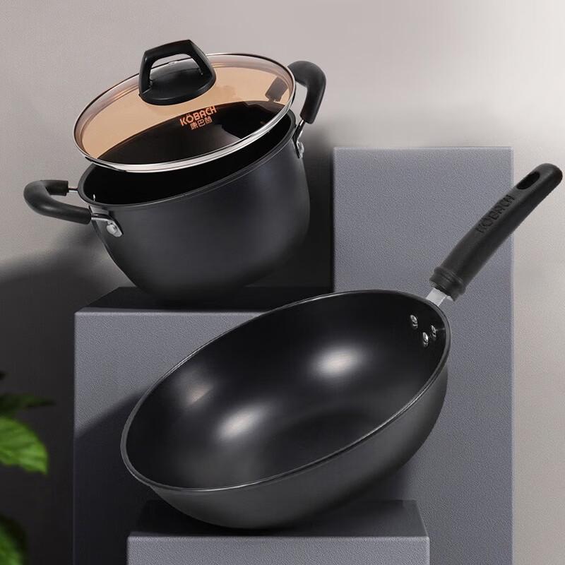 KOBACH Rust-Proof Iron Cookware Set