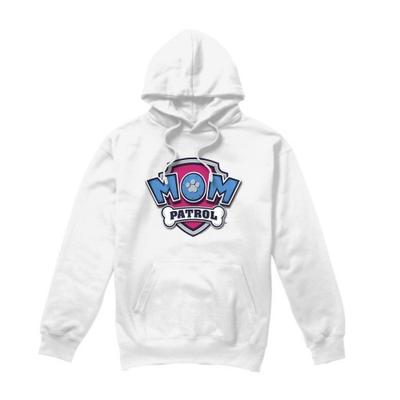 Mens Mom Patrol Badge Mothers Day Hoodie