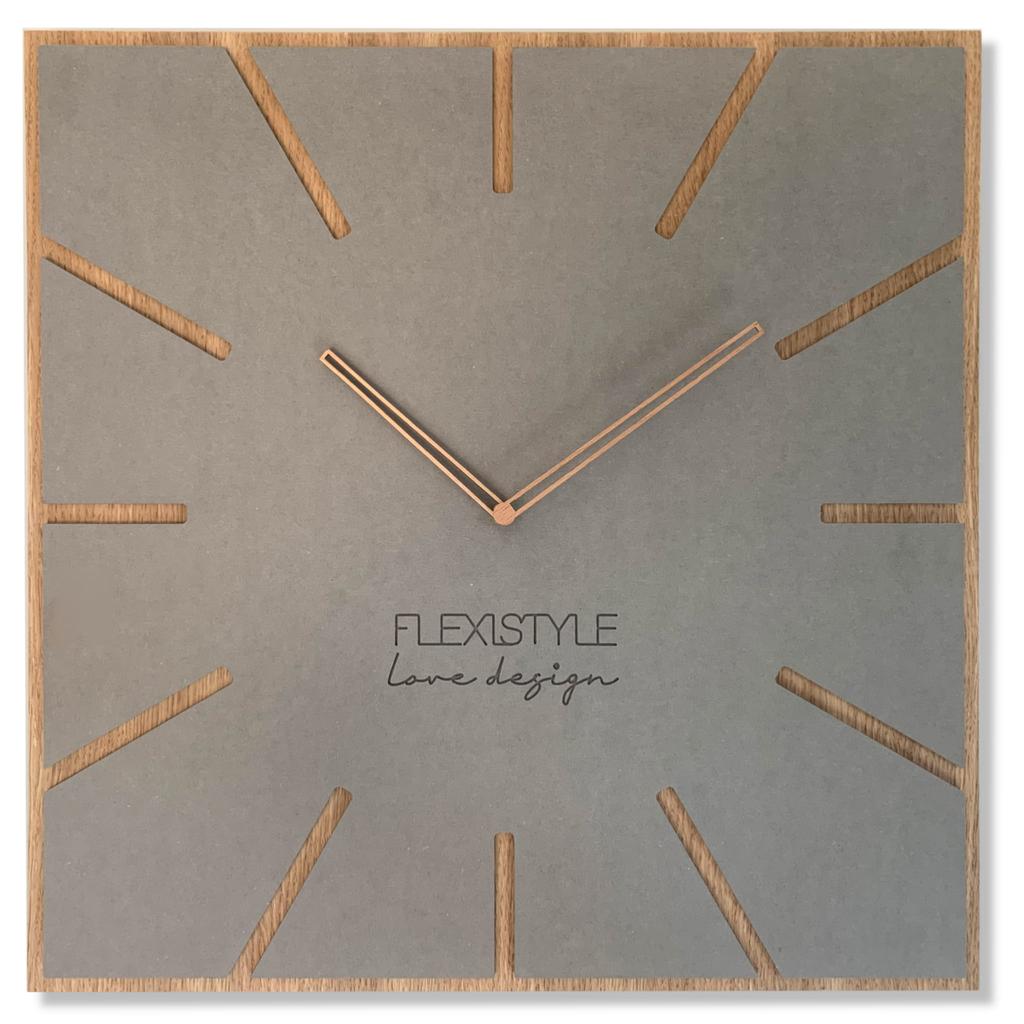 Large wall clock EKO exact 3 50cm