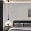 Lamp Mini LED Pendant Light, Modern Aluminum Anti-Glare Hanging Lights, Height Adjustagble Bedside Lamps For Dining Room Bedro