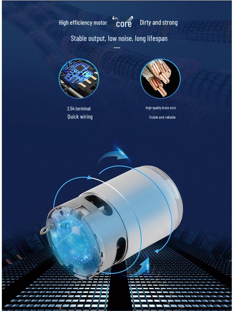 Kamer NKP Peristaltic Mini Water Pump - 12V/24V, Low Noise, Self-Priming, Hose Compatible