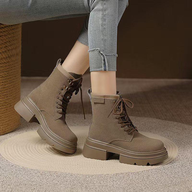 Fashion Booties Plain Height Increasing Platform Woman Short Shoes Hot Goth Boot Designer Luxury New In On Offer Ankle Boots for Women