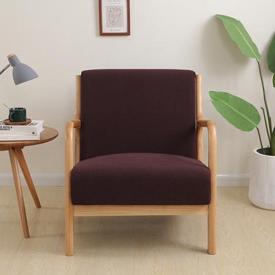 Solid Color Elastic Armchair Cover Zipper Wood Chair Covers Home Decor Slipcover Washable Stretch Chair Furniture Protector