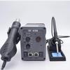 Tek TK8786D Dual Digital Soldering Station with Two-in-One Hot Air, Detachable Tip, and Auto Sleep