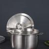 Stainless Steel Taste Cup Lid Seasoning Pot Lid Universal Metal Pot for Seasoning Metal Pot Lid Pan Bowl