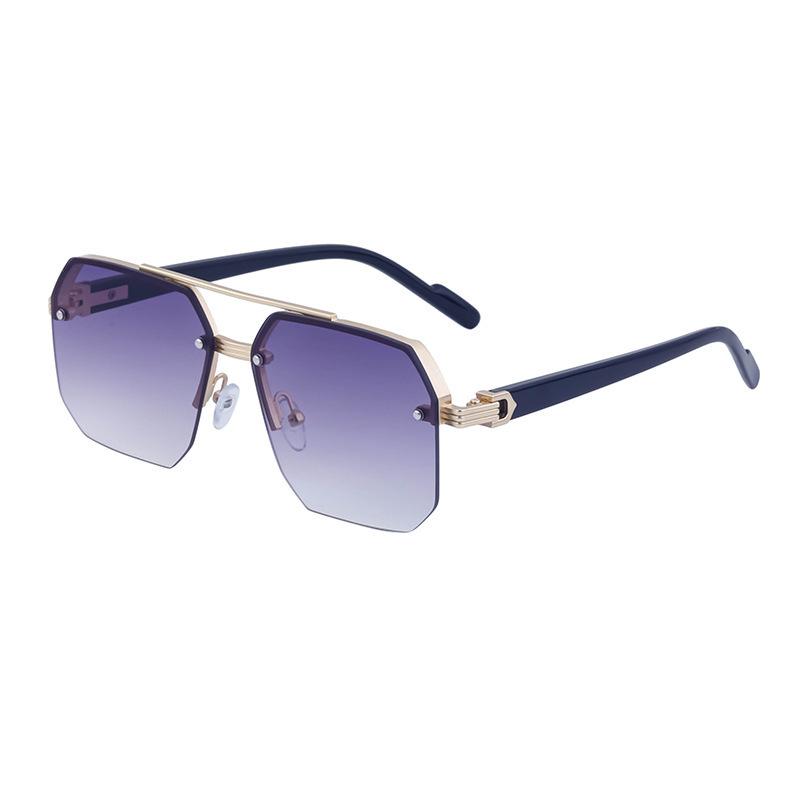 JYL TS Women's Semi-Rimless - UV-Protective Fashion Sun Sunglasses XS-2307