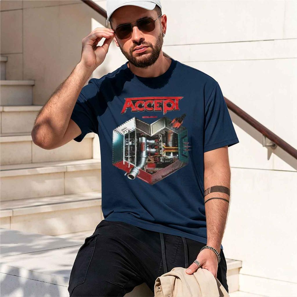 Accept He U Heavy Band Runner Wild Rage T Shirt Long Sleeve Unisex Tshirt Tops Summer Winter Coat T 2026 Model