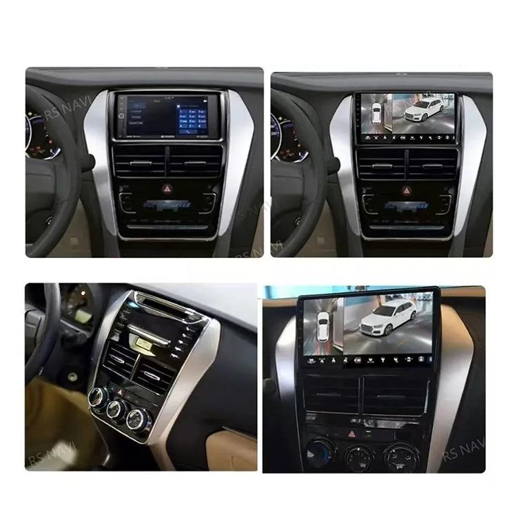 9-Inch Android GPS Navigation System with HD Reverse Camera & CarPlay for Toyota Yaris/Vios