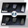 3Pcs Car Brake Clutch Accelerator Pedal Rubber Pad Cover Kit For SUZUKI Swift Samurai Sidekick Vitara Tracker Daewoo Matiz Tico