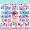 Lilo Stitch Birthday Party Decorations Supplies Banner Cake Topper Balloons