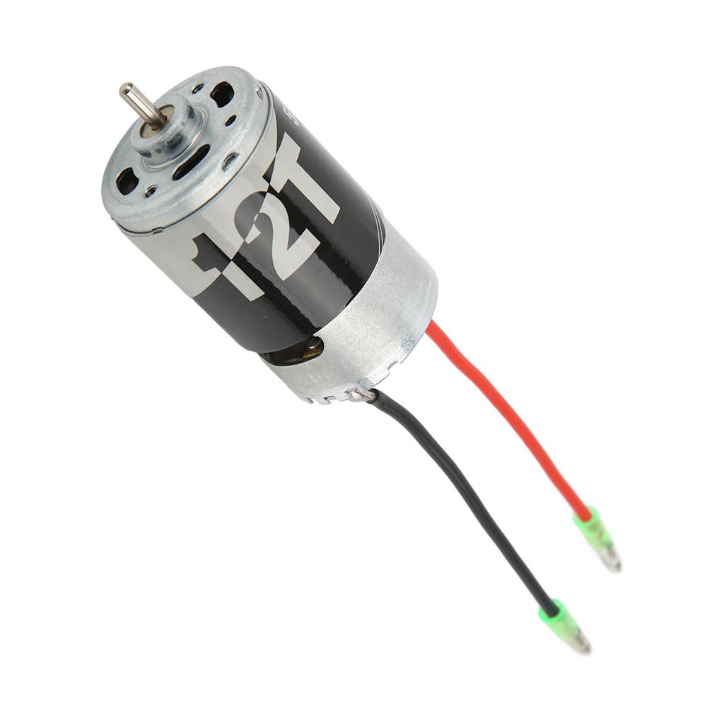 550 Brushed Motor 22500 RPM Two Way Bearing 12T Brushed Motor for 1/10 Climbing Car