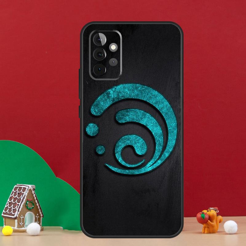 Genshin Impact Elements Case For Samsung Galaxy A56 A33 A13 A36 A23 A52 A32 A12 A54 A34 A14 A16 A53 A15 A35 A55 A17